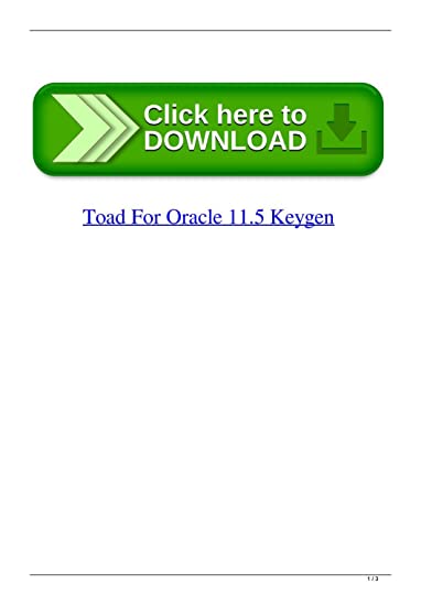 torrent toad for oracle commercial with crack